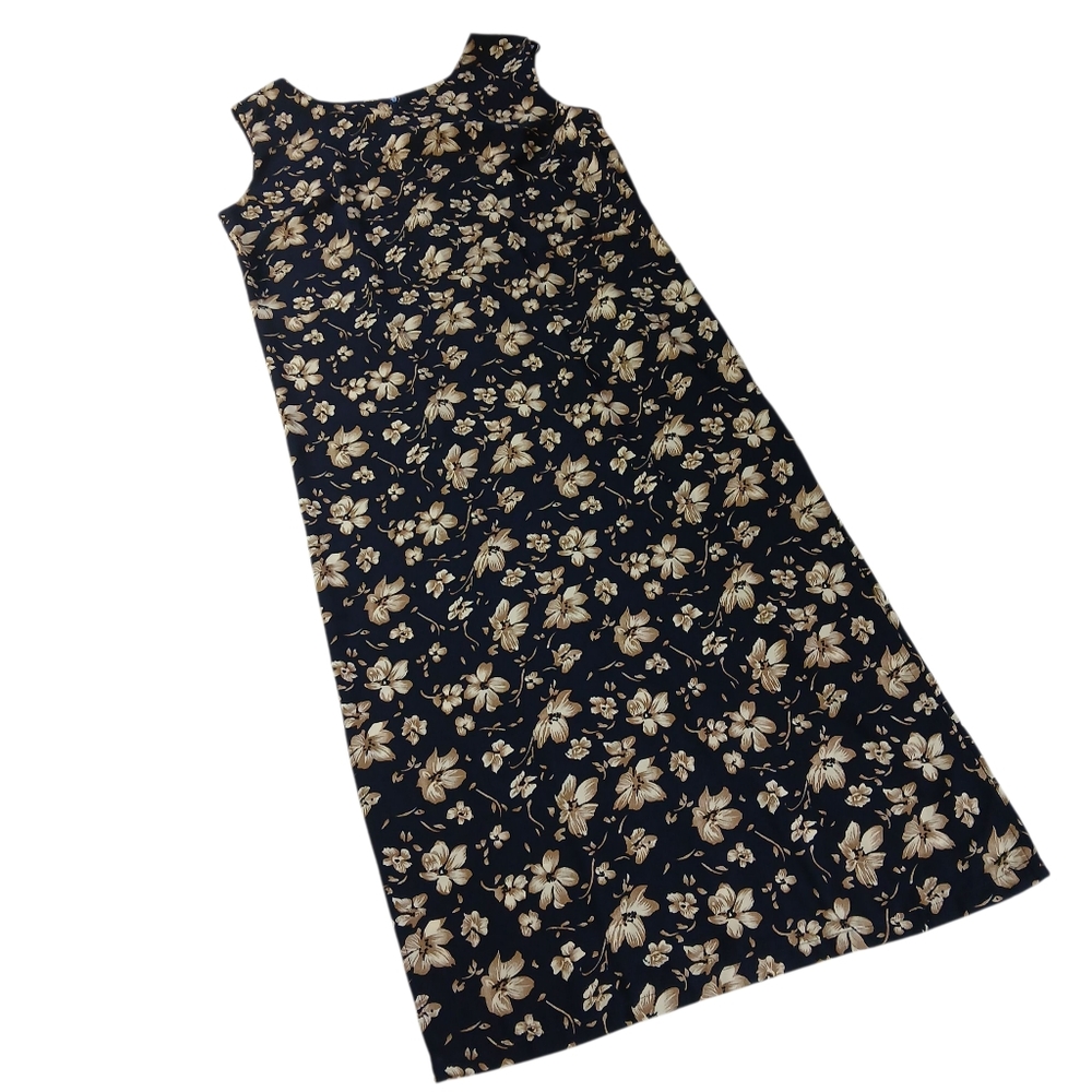 Premier International Floral Sleeveless Maxi Dress
